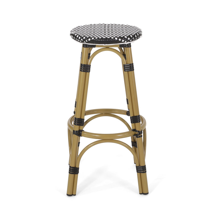 Bay Isle Home Piersten 29.5'' Patio Bar Stool Wayfair